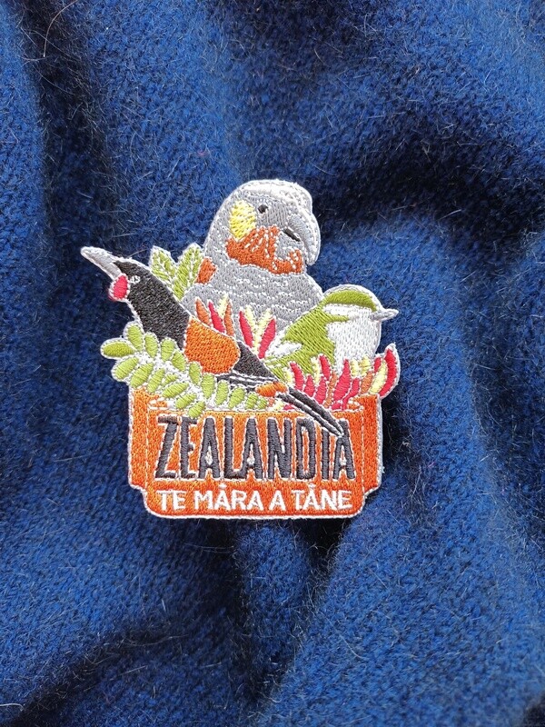 Zealandia Embroidered Patch