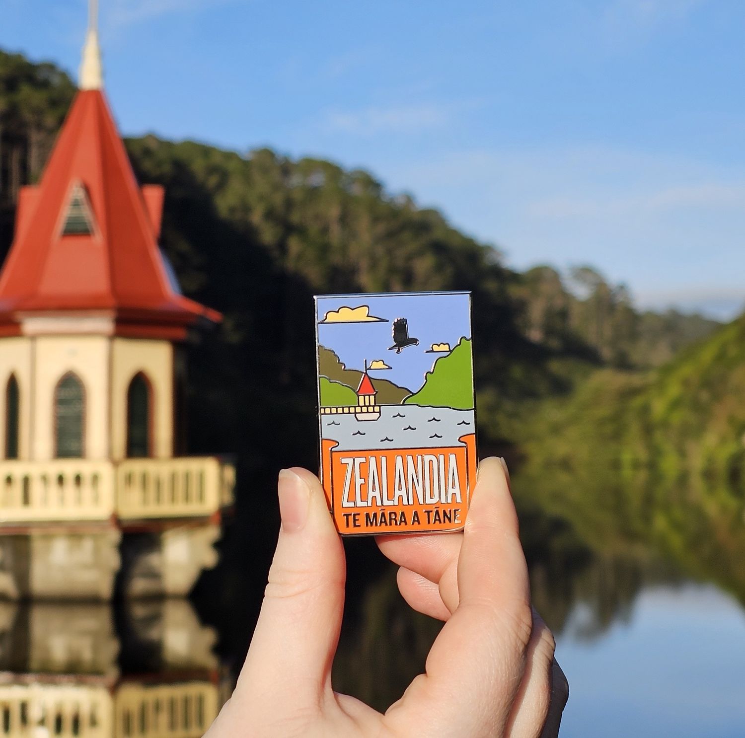 Zealandia by Day Magnet