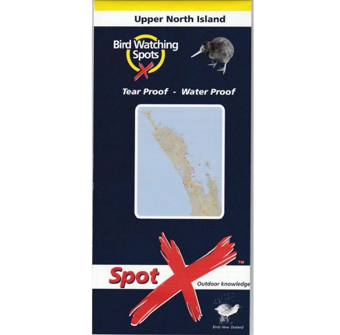 Spot X Maps - Bird Watching Spots in New Zealand, Location: Upper North Island