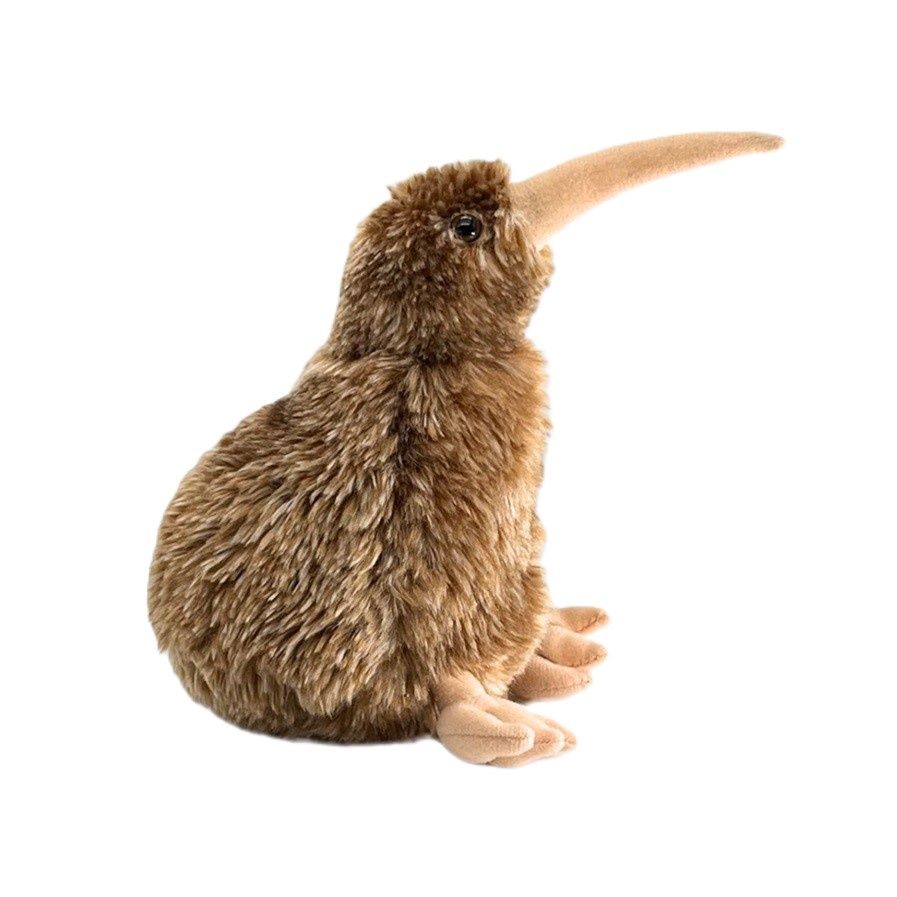 Brown Kiwi  Soft Toy With Sound 15cm