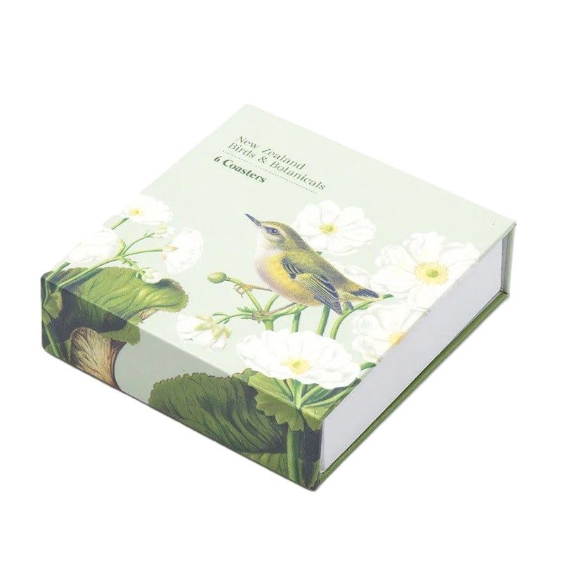 Coaster Set of 6 - Birds &amp; Botanicals