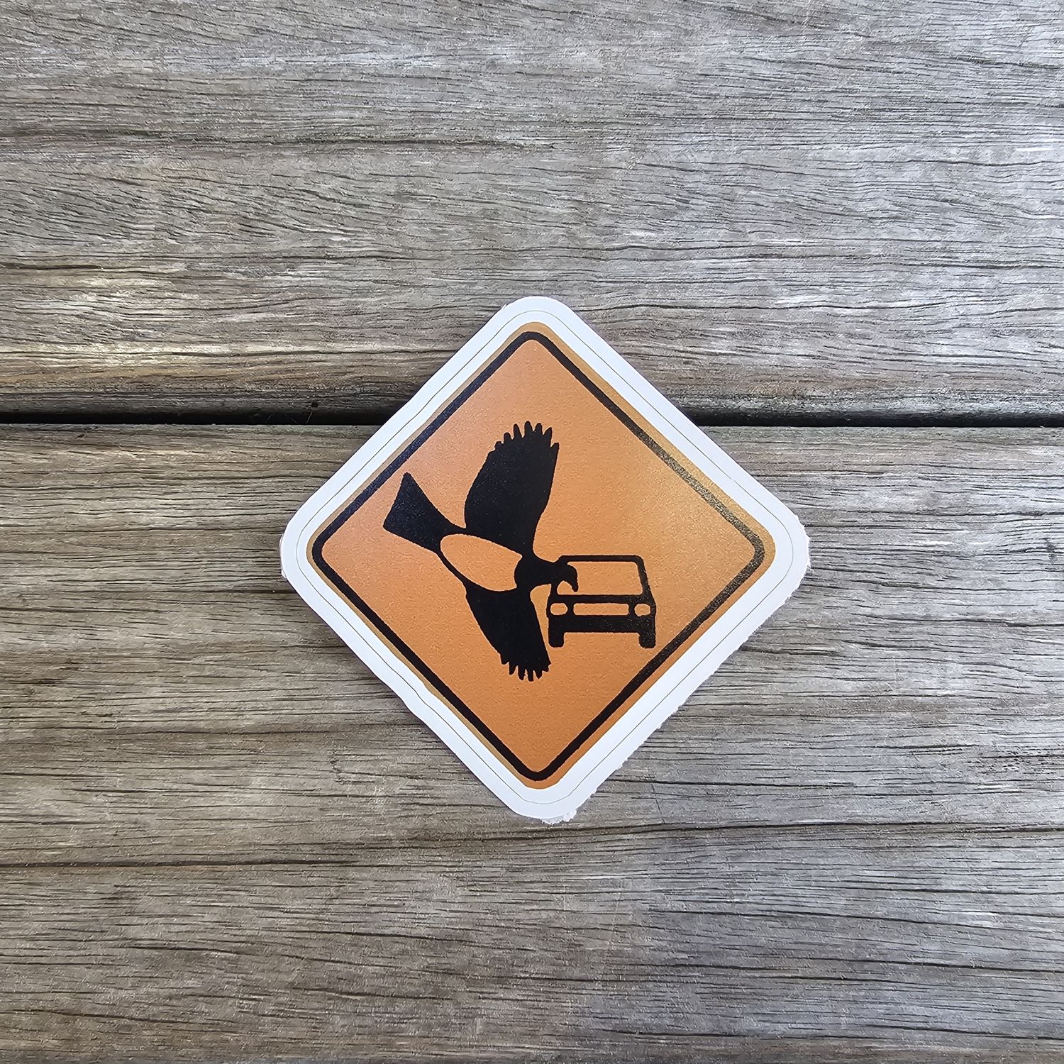 Stickers by Dani Reilly, Design: Road Sign