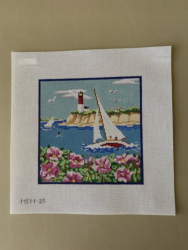 Sailboat/ Lighthouse/Cape Roses - MBM35