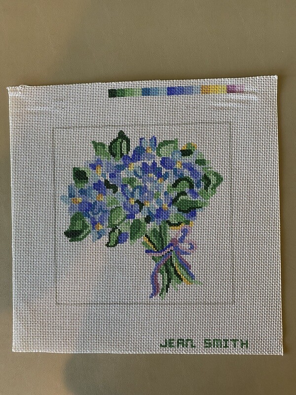 Violets with Ribbon - Jean Smith