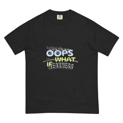 Unisex garment-dyed heavyweight t-shirt