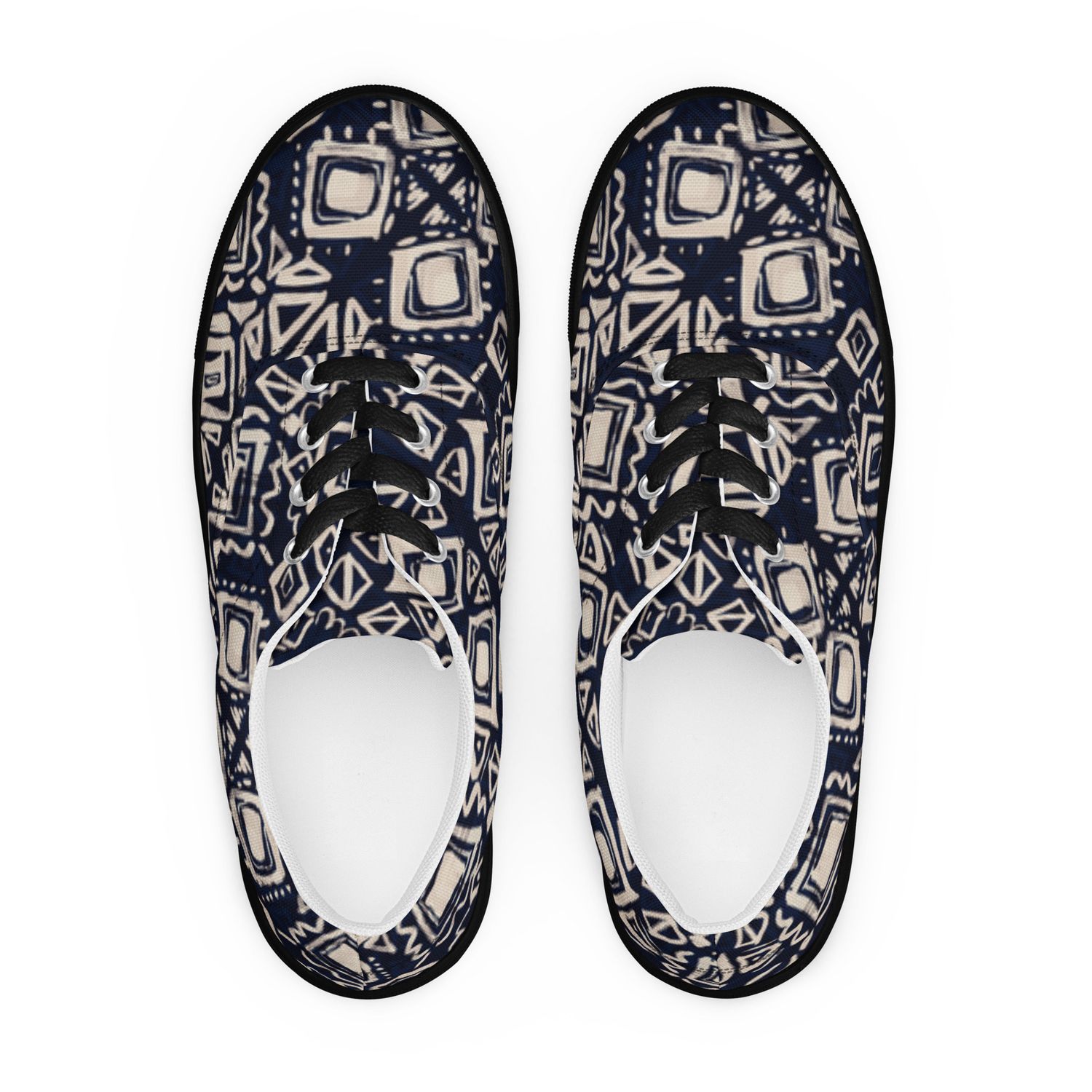 Men’s lace-up canvas shoes