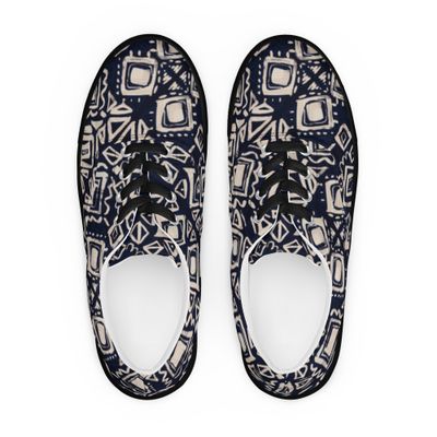 Men’s lace-up canvas shoes