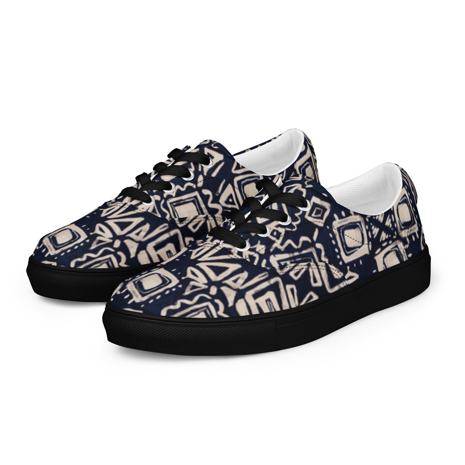 Men’s lace-up canvas shoes