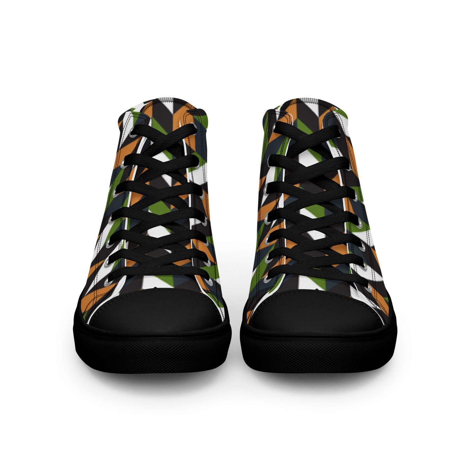Men’s high top canvas shoes