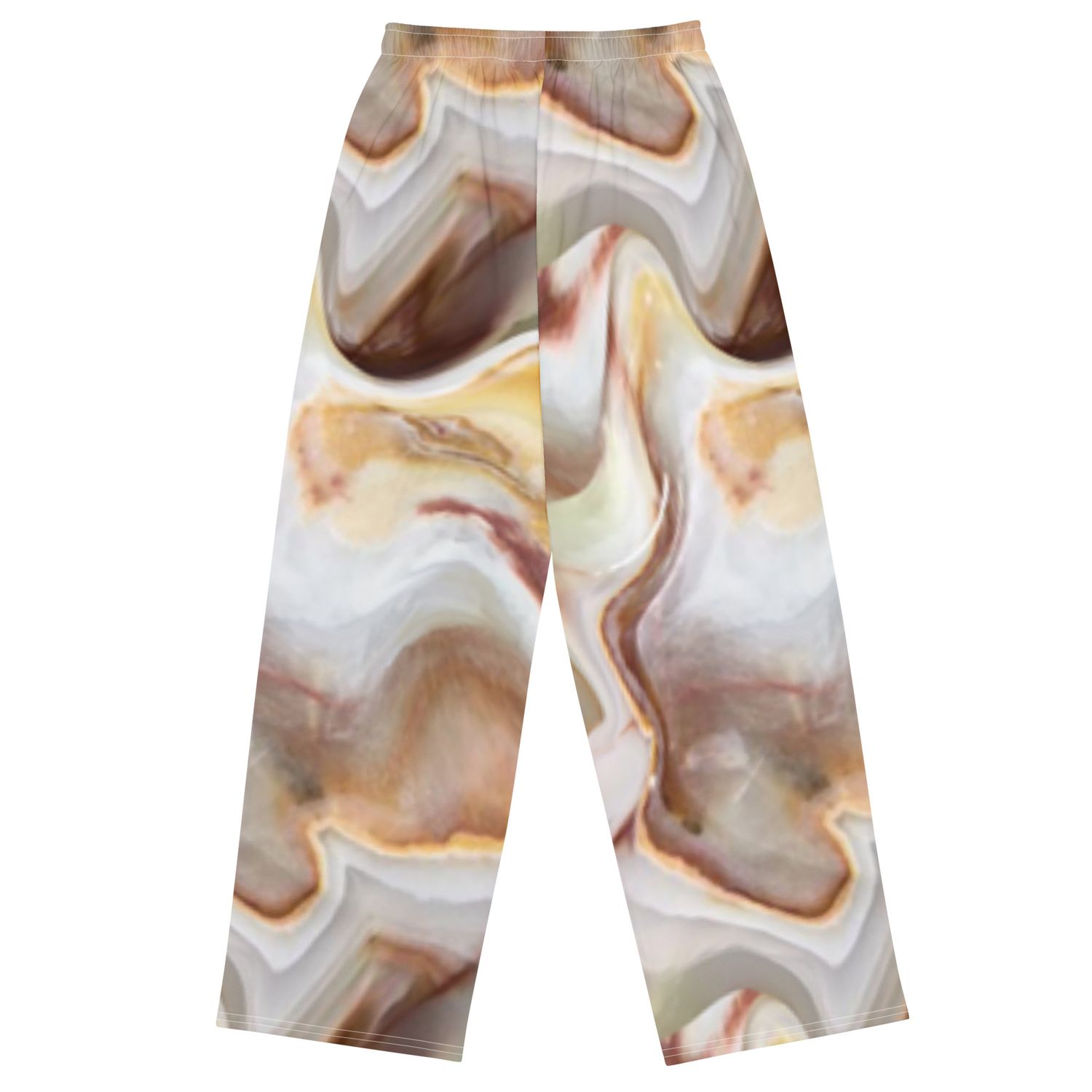 All-over print unisex wide-leg pants