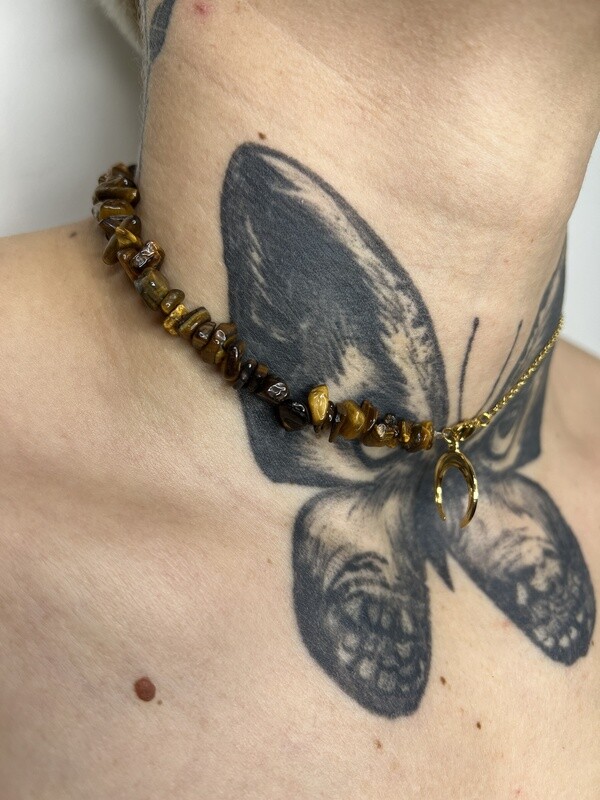 Collier Lunea Œil de tigre