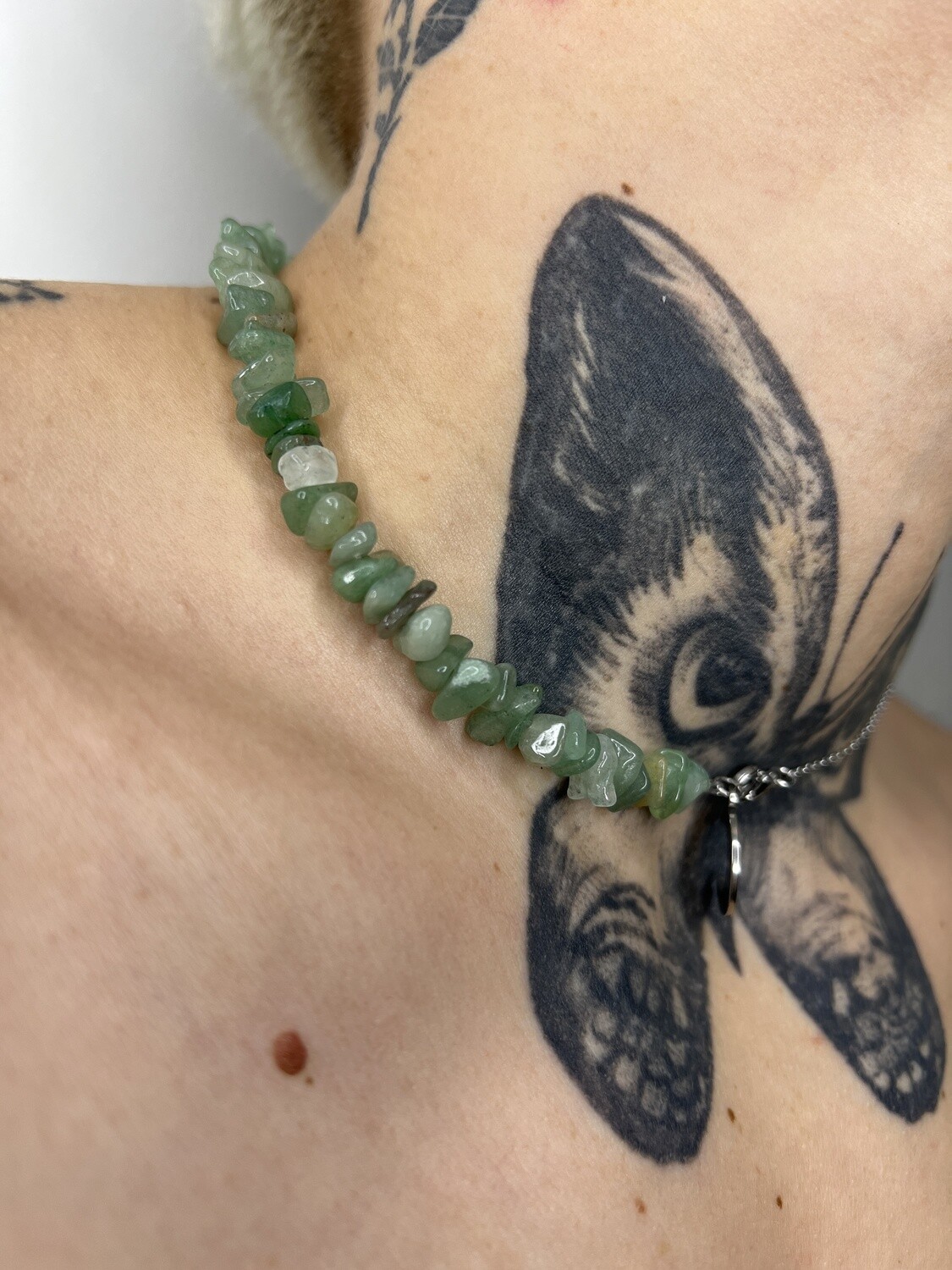 Collier Lunea Aventurine Verte