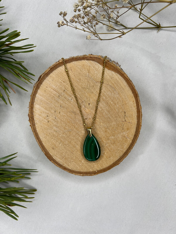 Pendentif Malachite