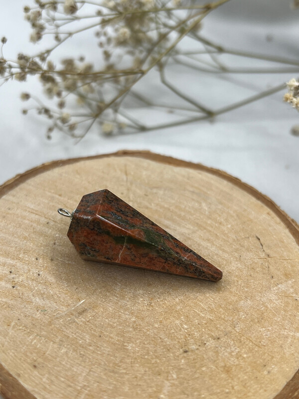 Pendule Unakite