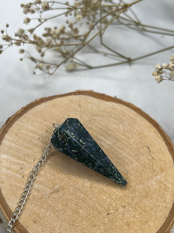 Pendule Agate mousse