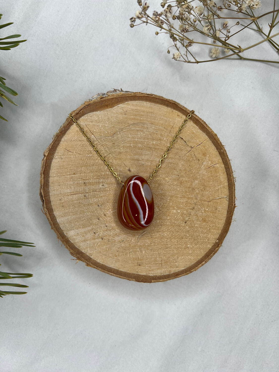 Pendentif Cornaline