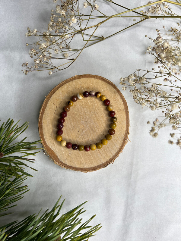 Bracelet Jaspe Mokaite
