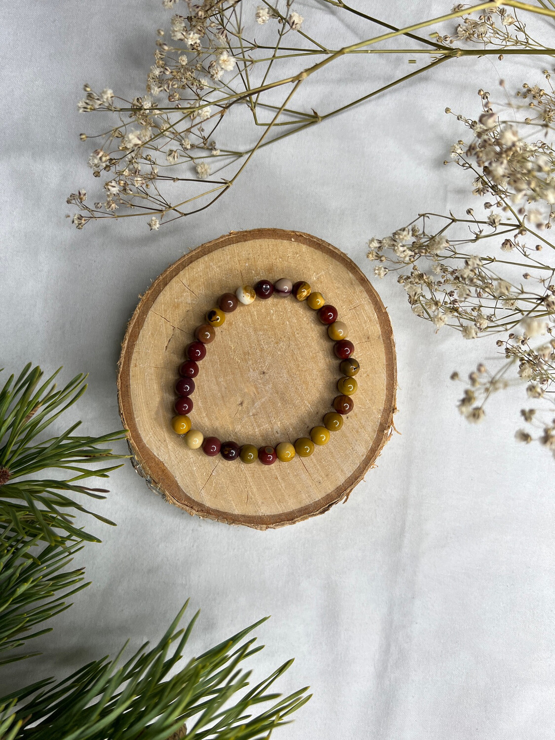 Bracelet Jaspe Mokaite