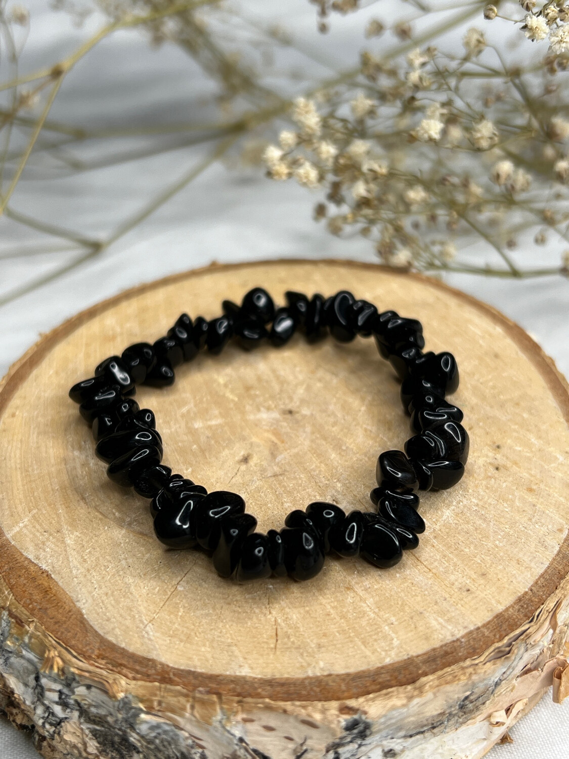 Bracelet Obsidienne Noire