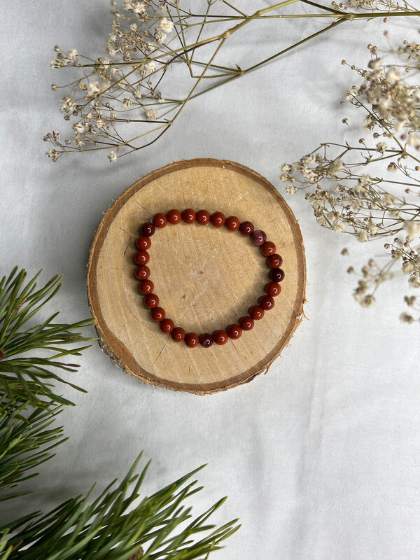 Bracelet Jaspe Rouge