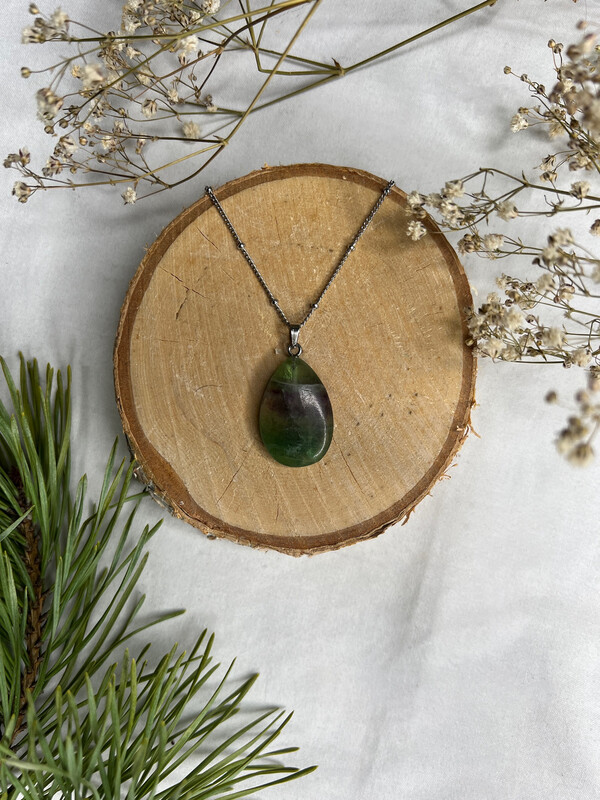 Pendentif Fluorite