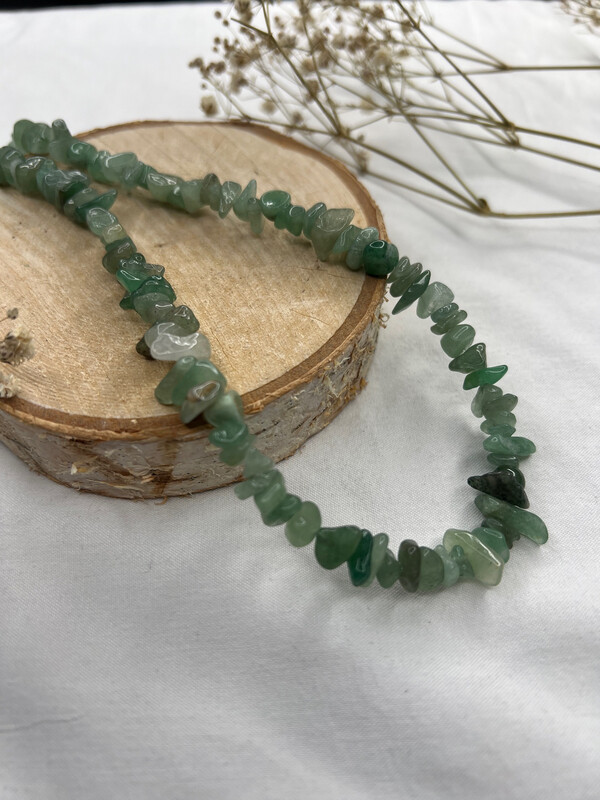 Collier Kali aventurine verte
