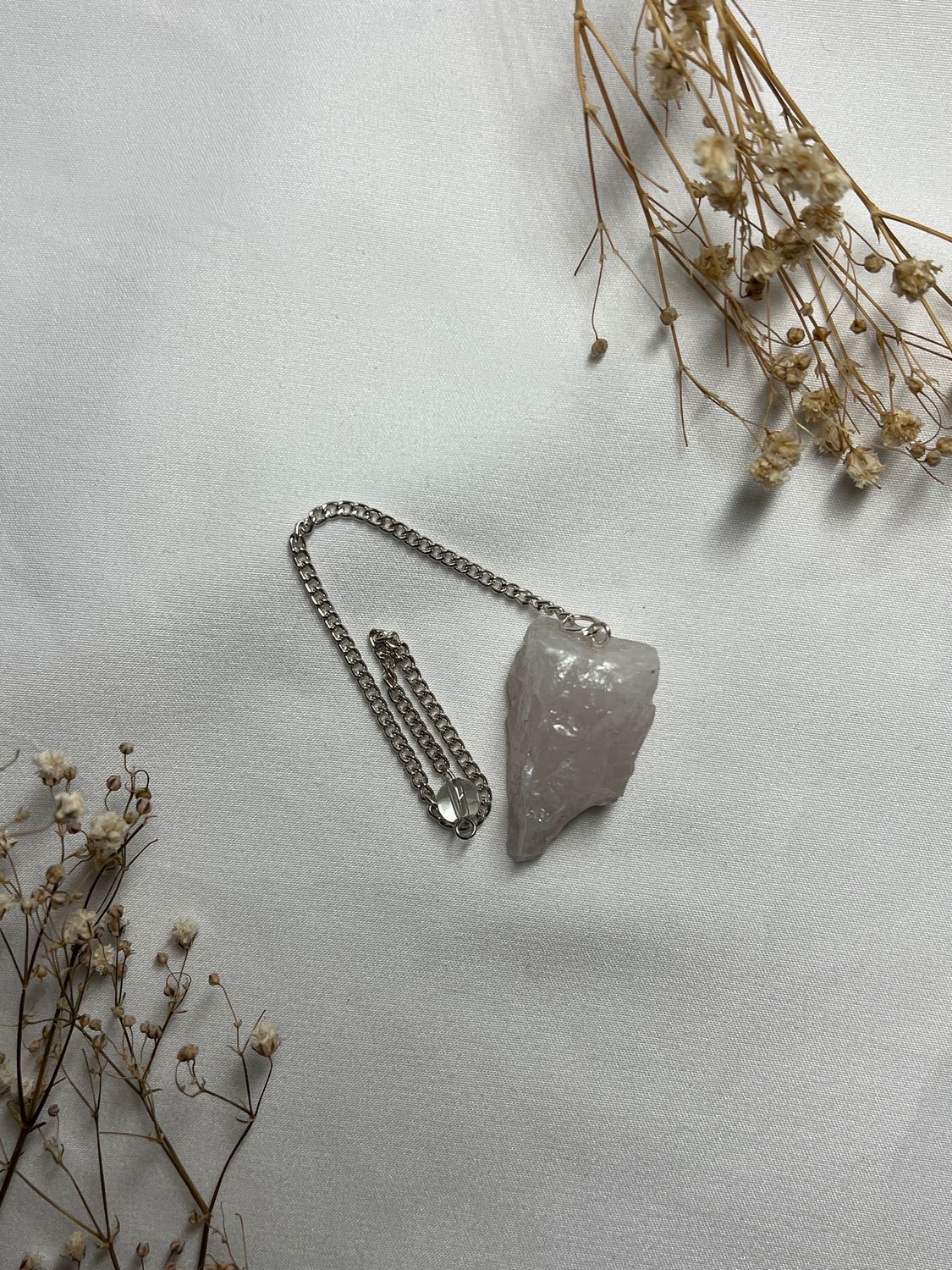 Pendule Quartz rose Brut