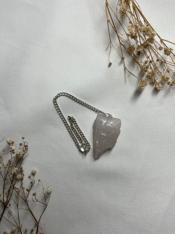 Pendule Quartz rose Brut