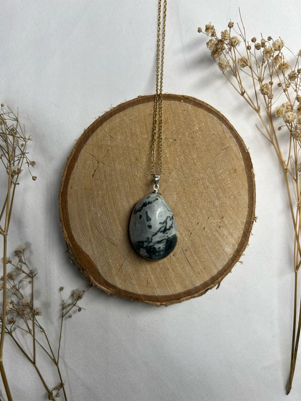 Pendentif Agate arbre
