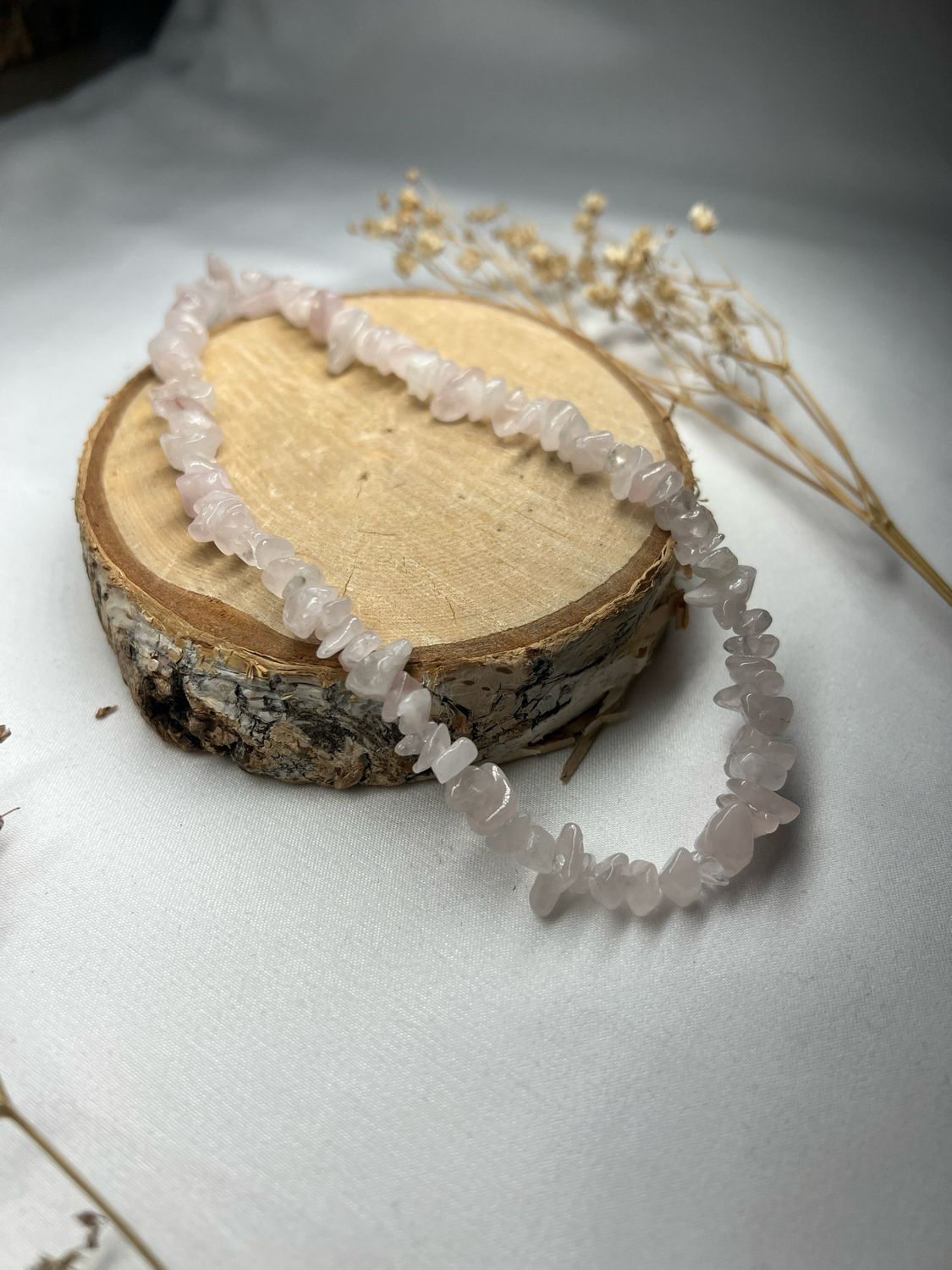 Collier Kali Quartz rose