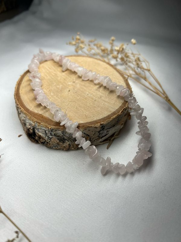 Collier Kali Quartz rose
