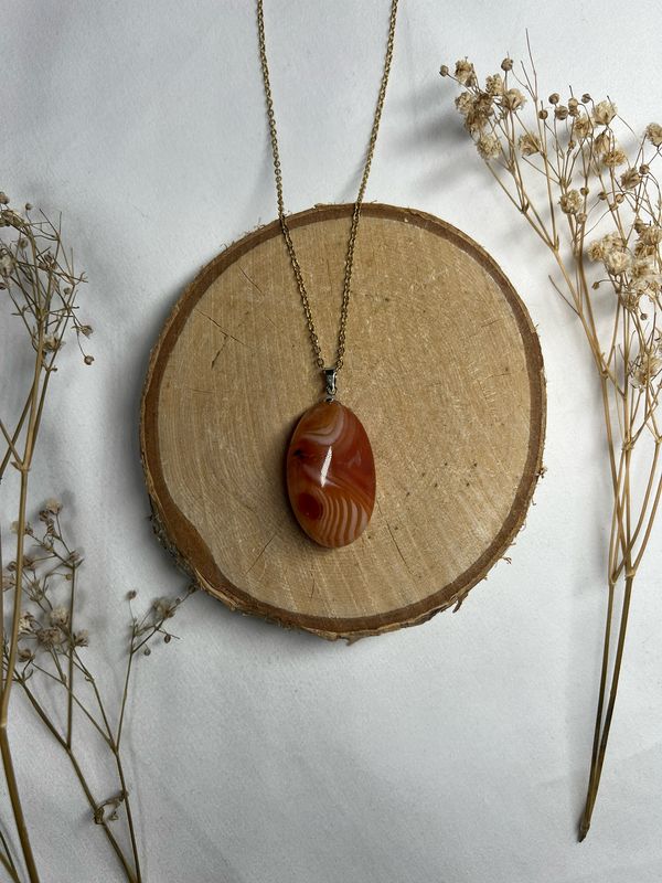 Pendentif Cornaline