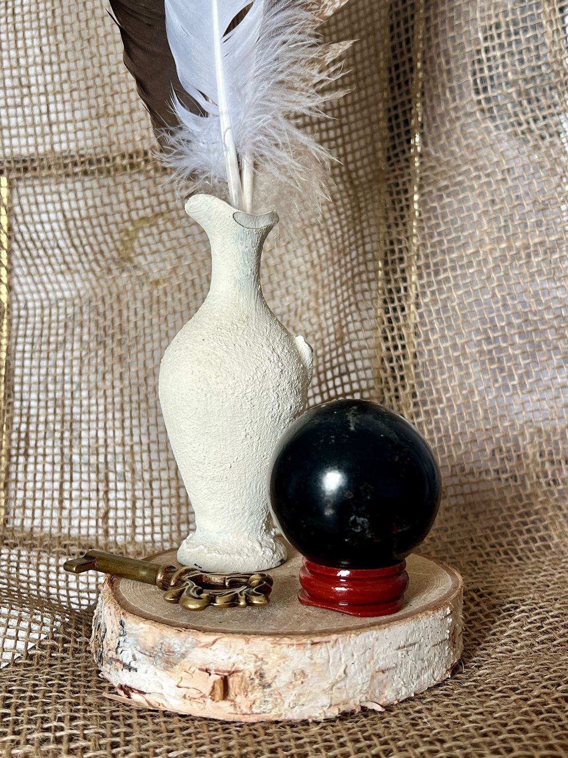 Sphère Tourmaline noir
