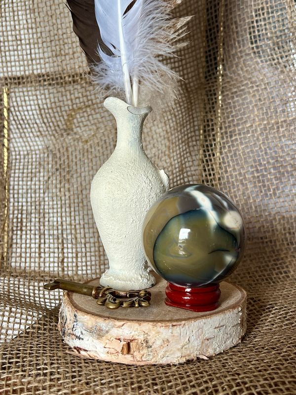 Sphère Agate Botsawana