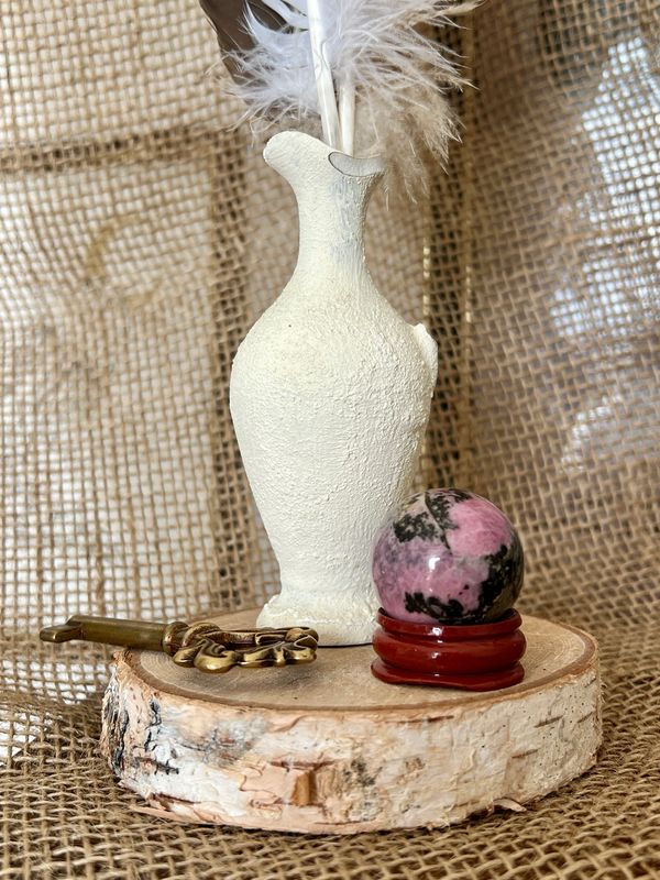 Sphère Rhodonite  Rose