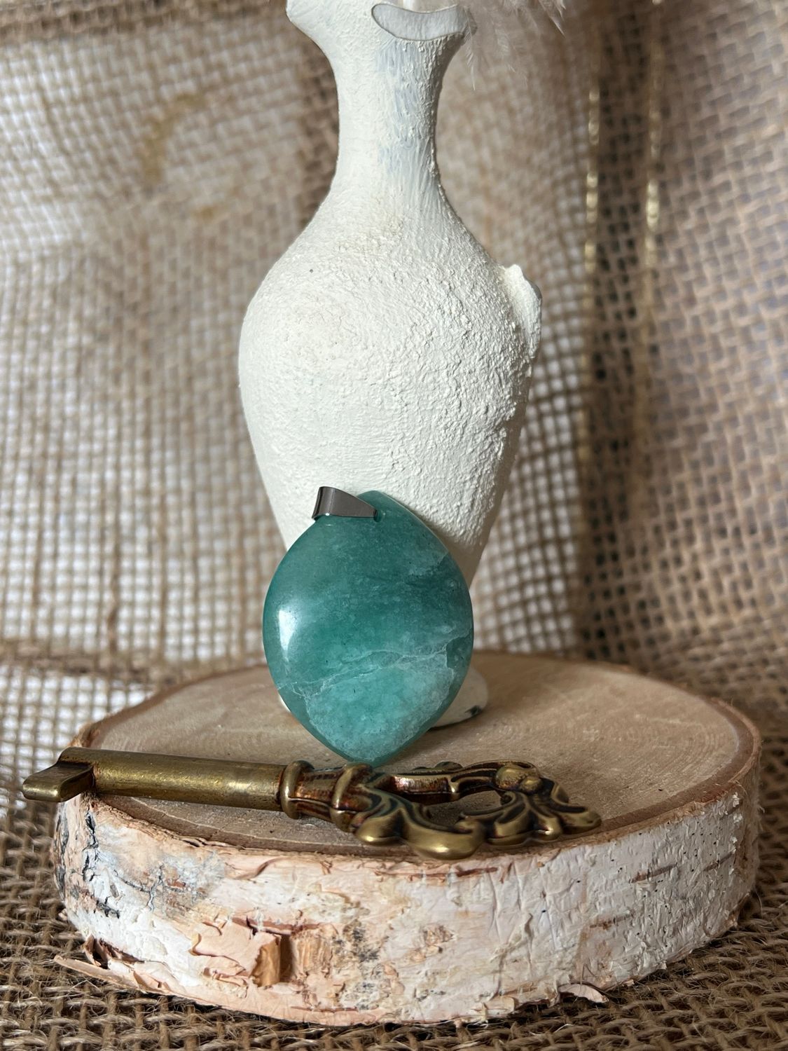 Pendentif Amazonite