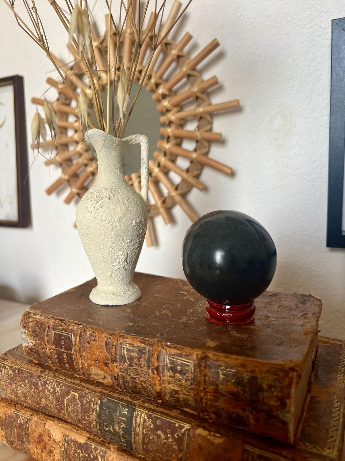 Sphère Tourmaline noir