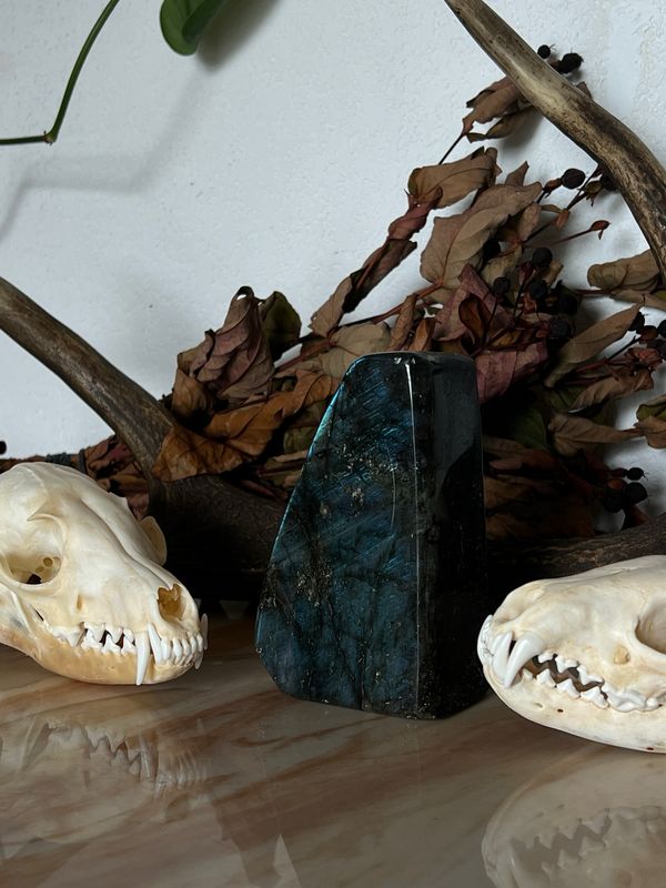 Bloc de labradorite