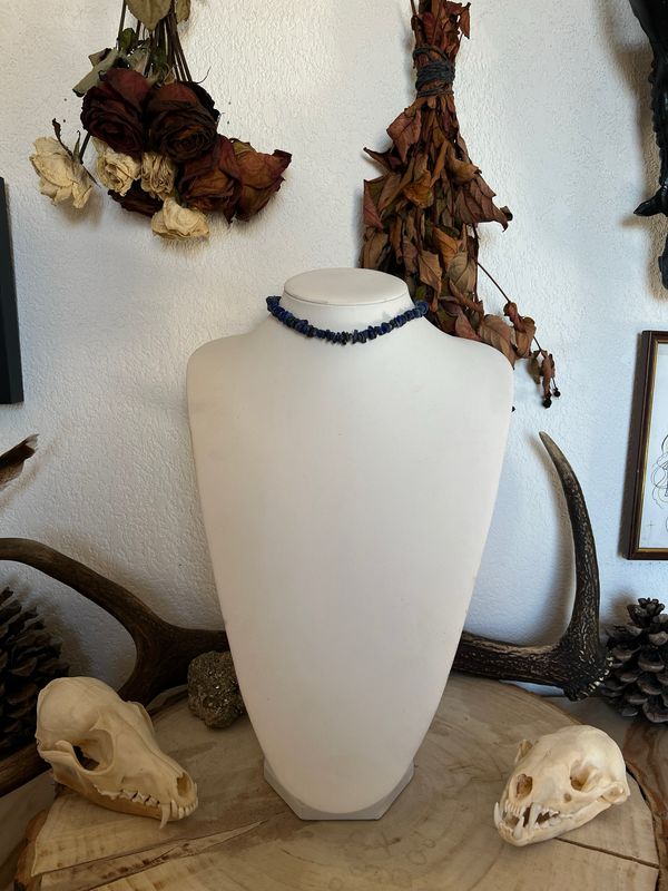 Collier Kali lapis-lazuli