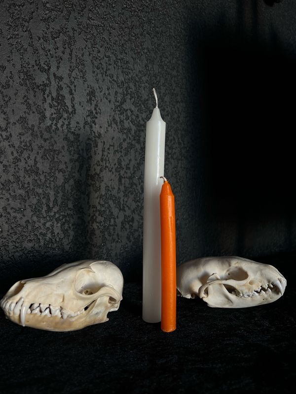 Bougie rituel Orange