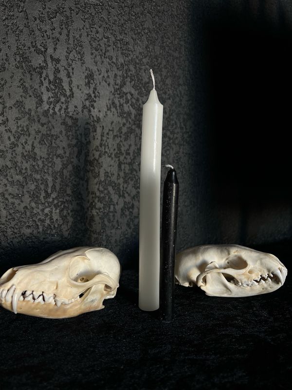 Bougie rituel Noir