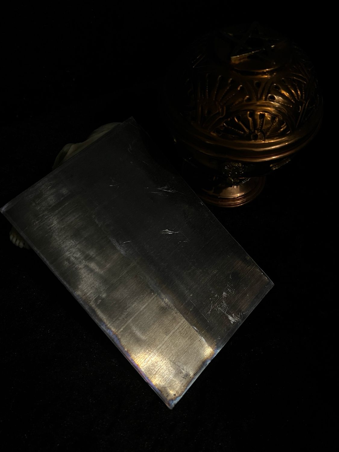Plaque de plomb