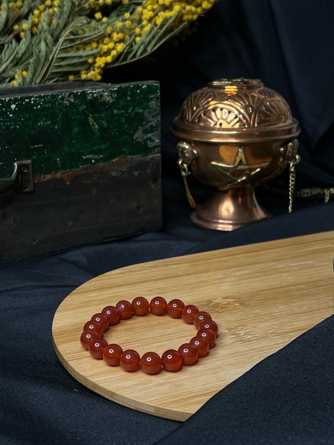 Bracelet : Cornaline