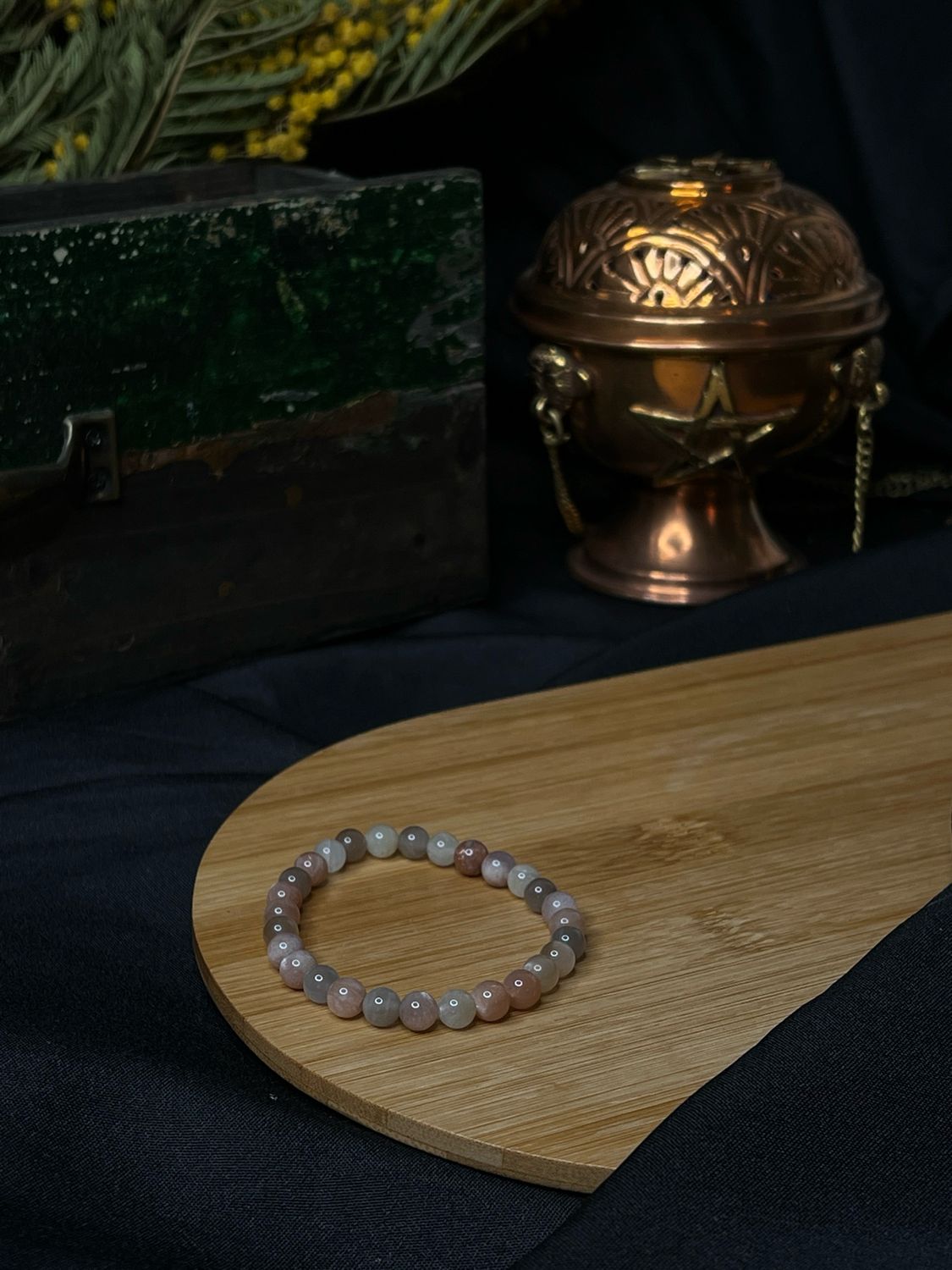 Bracelet : Pierre de Lune