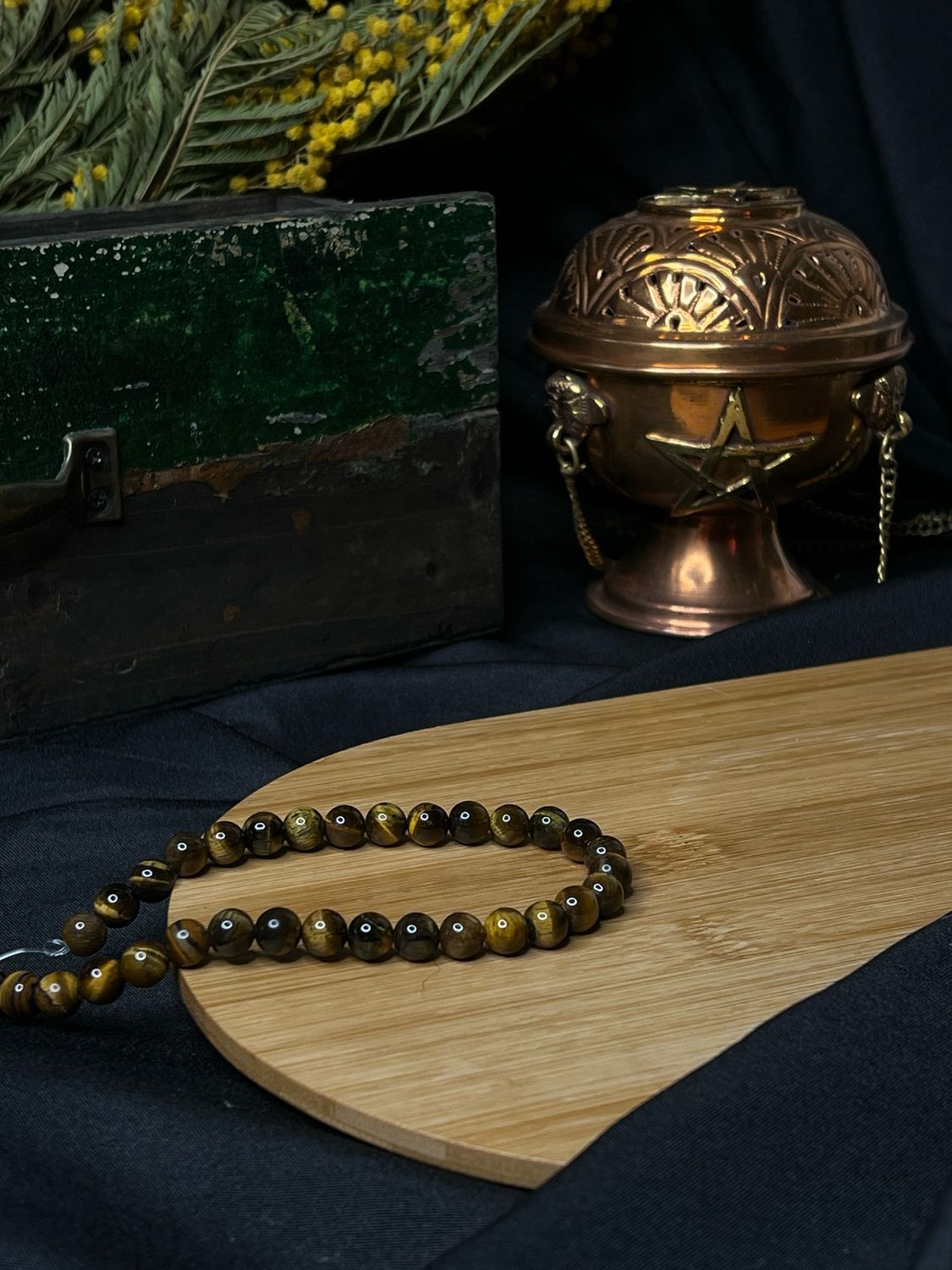 Bracelet : Œil de Tigre