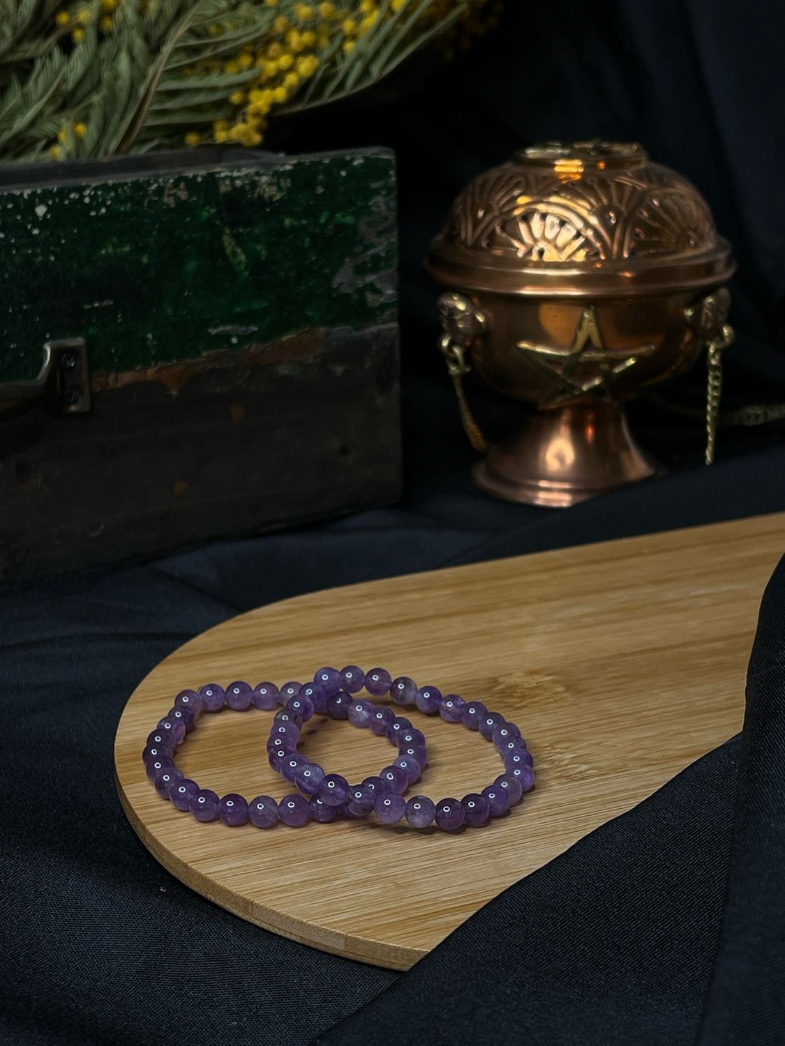 Bracelet : Améthyste