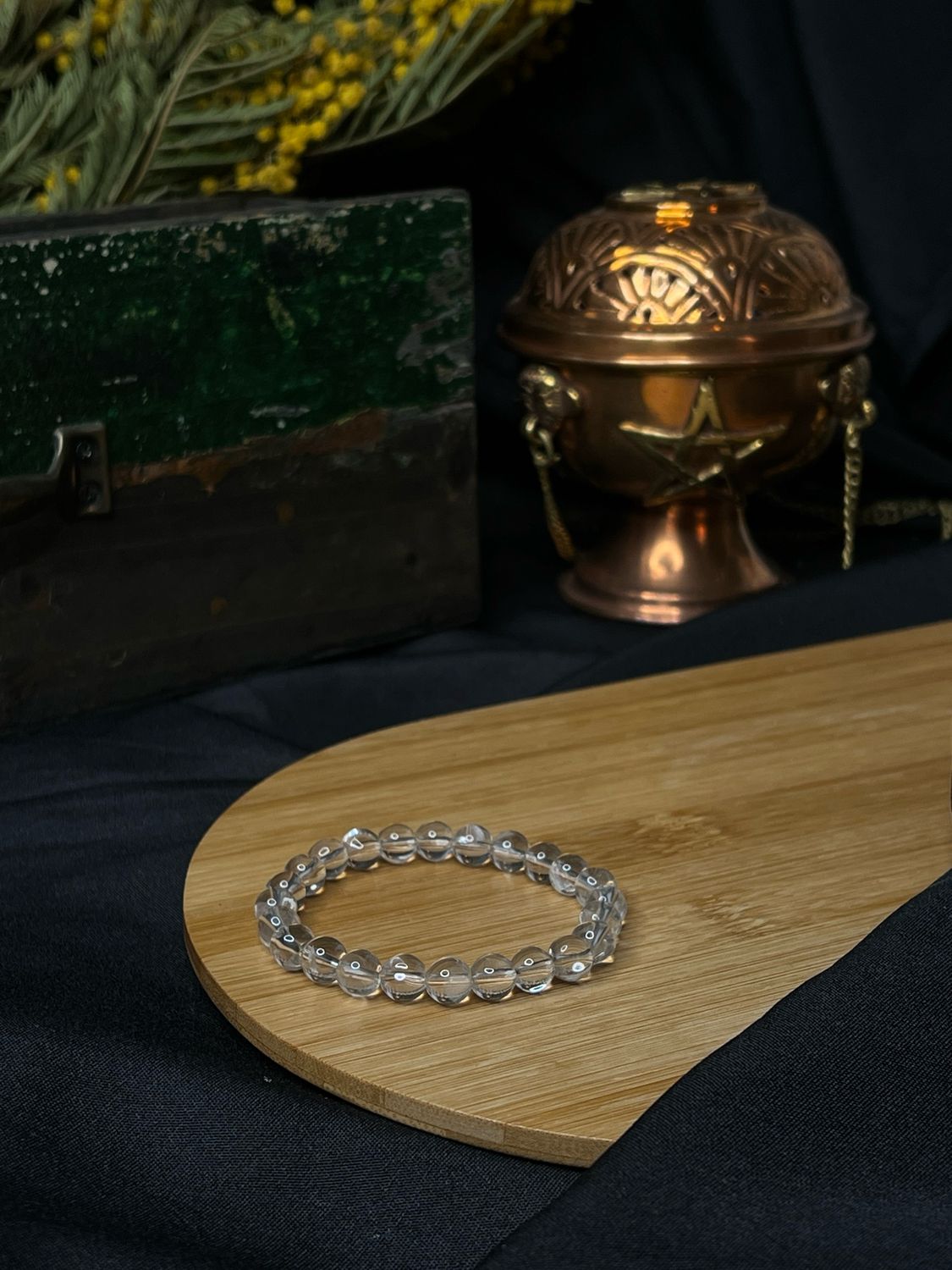 Bracelet : Cristal de roche