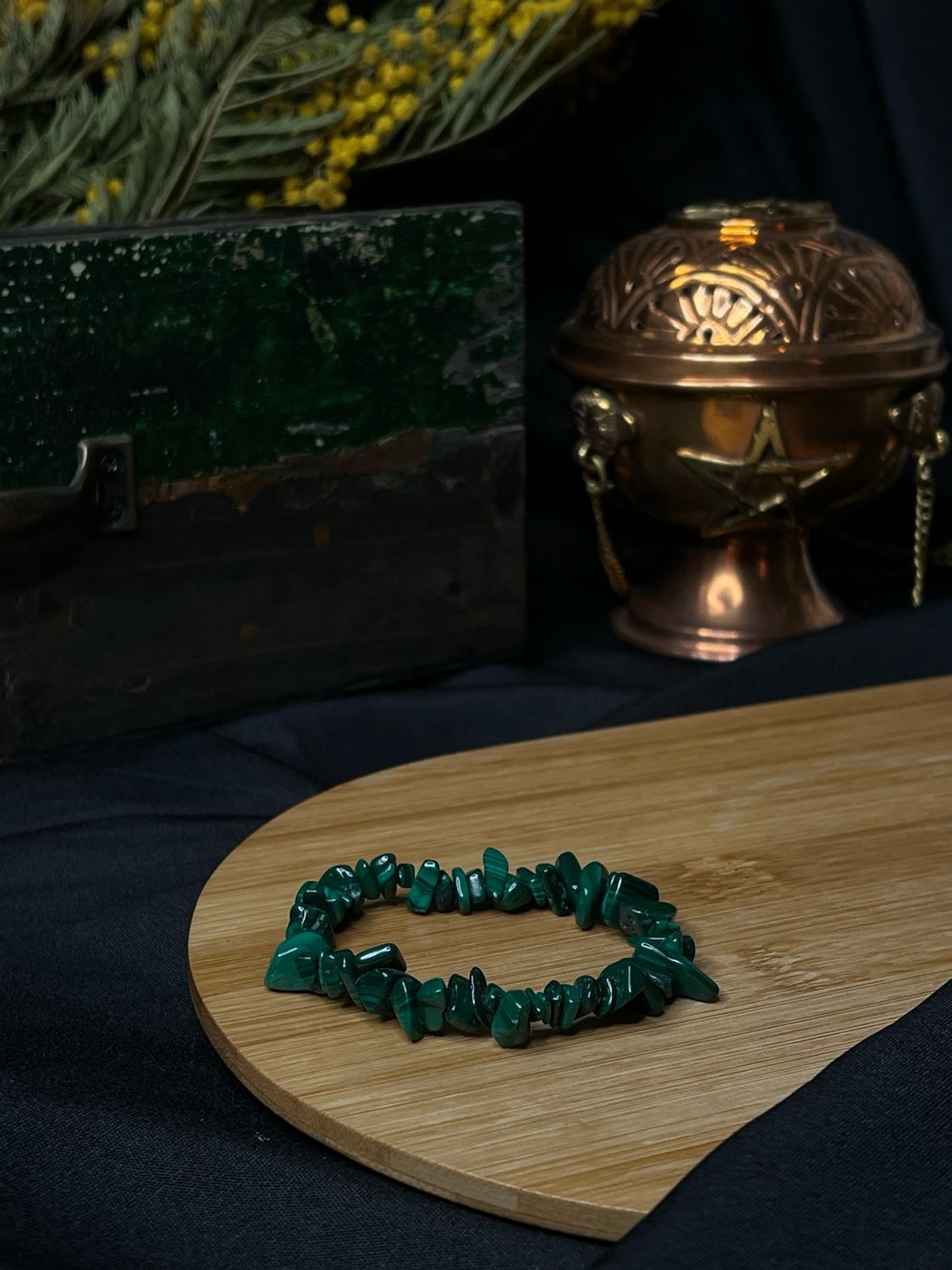Bracelet : Malachite