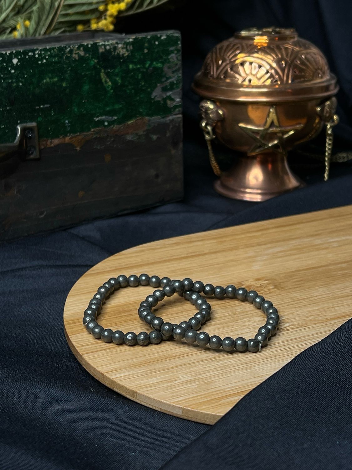 Bracelet : Pyrite