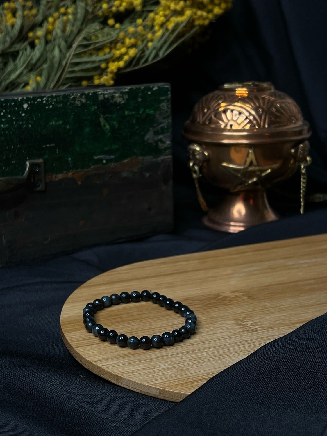 Bracelet : Œil de faucon